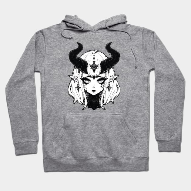 Demonic Art Hoodie by DarkSideRunners